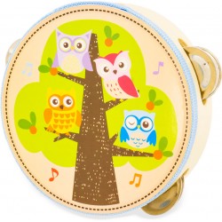 tambourin enfant les hiboux Jouets Ulysse CE