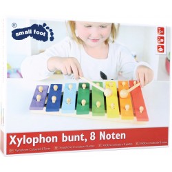 Xylophone 8 Lames En Bois Avec Maillets MP-X8WMC