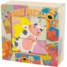 jeu de cubes puzzles animaux de la ferme +12 mois