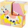 jeu de cubes puzzles animaux de la ferme