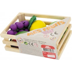 pour les gourmands, cagette de fruits en bois Jouets Ulysse