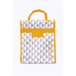 Petit sac à gouter enfant coloris jaune/gris BBAndCo